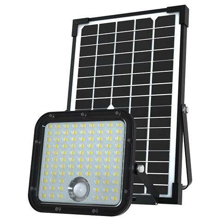 Elbat Foco LED Solar - 30W - 4800lm - Sensor + Mando 1