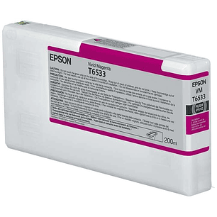 Epson T6533 Magenta Cartucho de Tinta Original - C13T653300