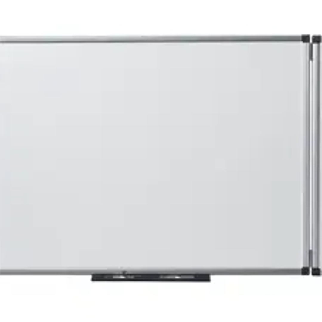 Nobo Classic Pizarra Magnetica Plegable de Esmalte - Medidas Cerrada 1200x900mm, Abierta 2400x900mm - Color Blanco 1