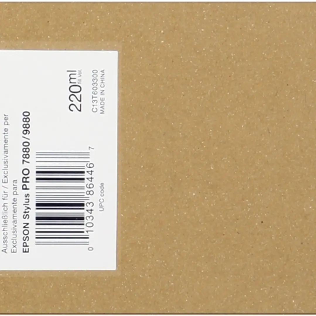 Epson T6033 Magenta Cartucho de Tinta Original - C13T603300 1