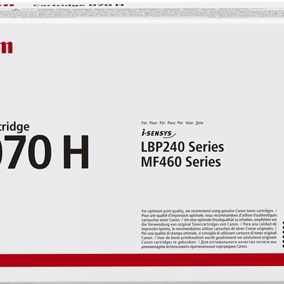 Canon 070H Negro Cartucho de Toner Original - 5640C002 1