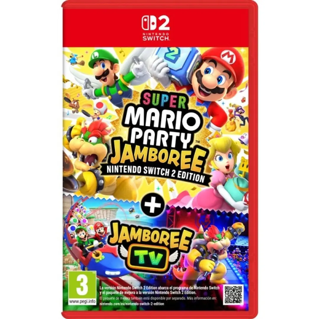 Nintendo Videojuego Super Mario Party Jamboree para Consola Nintendo Switch 2 - Genero Fiesta/Multijugador/Minijuegos - PEGI 3 1