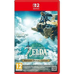 Nintendo Videojuego Zelda Tears Of The Kingdom para Consola Nintendo Switch 2 - Genero Aventura/Mundo Abierto/Accion - PEGI 12