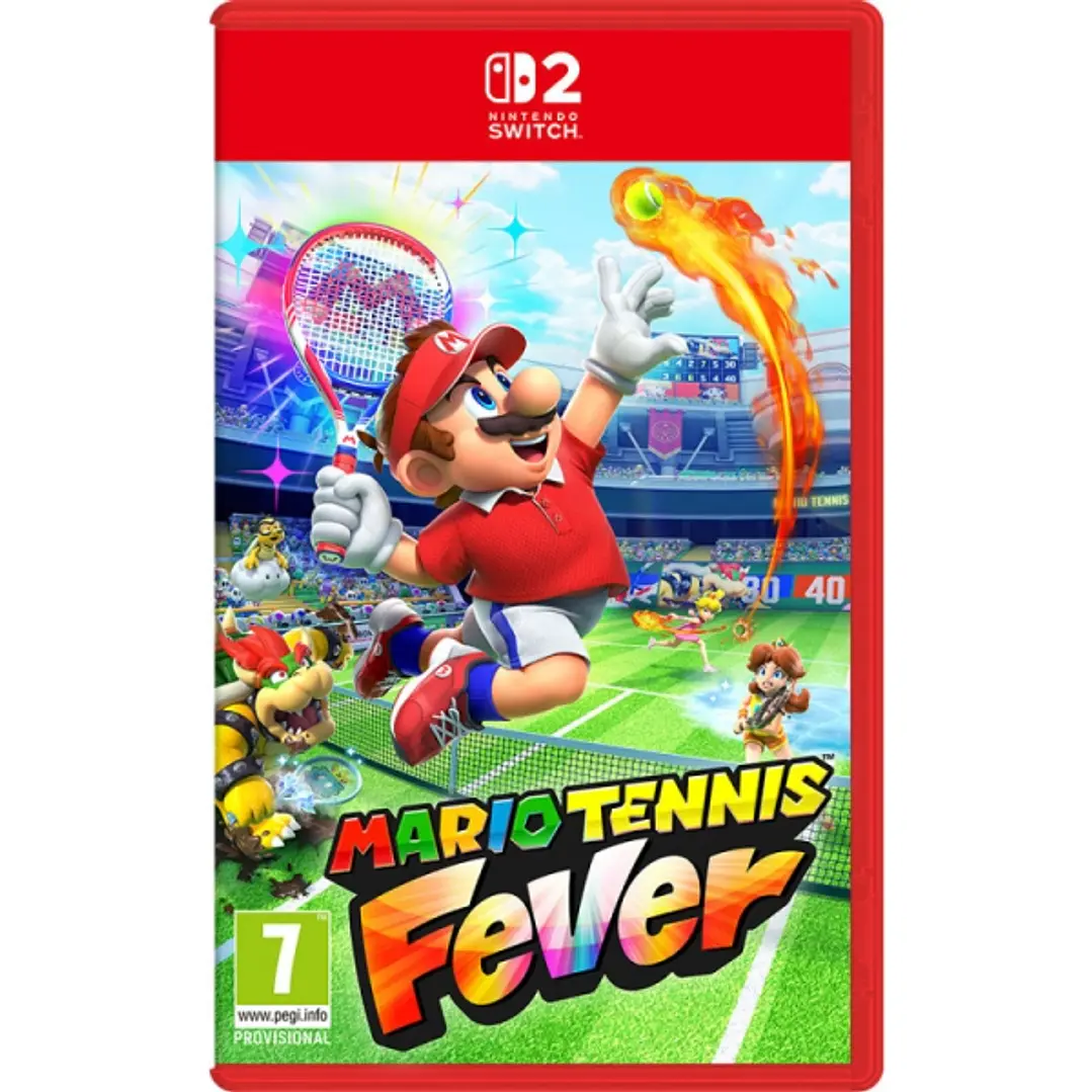 Nintendo Videojuego Mario Tennis Fever para Consola Nintendo Switch 2 - Genero Deportes/Tenis/Arcade - PEGI 7 1