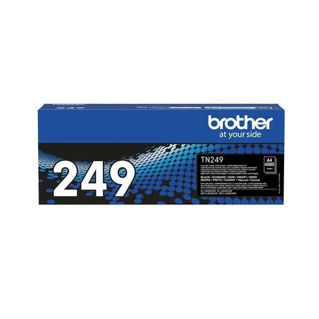Brother TN249 Negro Cartucho de Toner Original - TN249BK 1