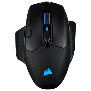Corsair Dark Core RGB Pro SE Raton Gaming Inalambrico USB 18000DPI - 8 Botones Programables - Conmutadores Omron - Conexion Inalambrica o USB - Hasta 