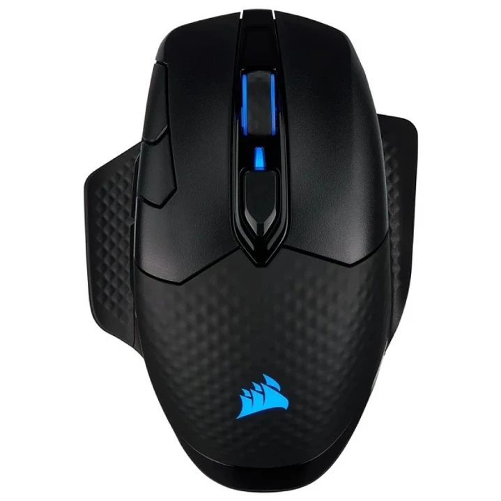 Corsair Dark Core RGB Pro SE Raton Gaming Inalambrico USB 18000DPI - 8 Botones Programables - Conmutadores Omron - Conexion Inalambrica o USB - Hasta  1