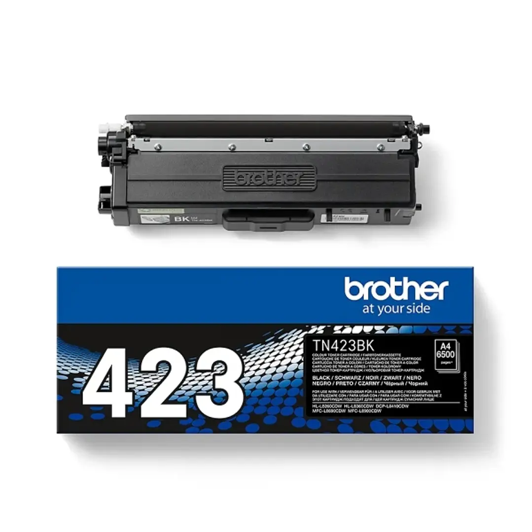 Brother TN423 Negro Cartucho de Toner Original - TN423BK 1