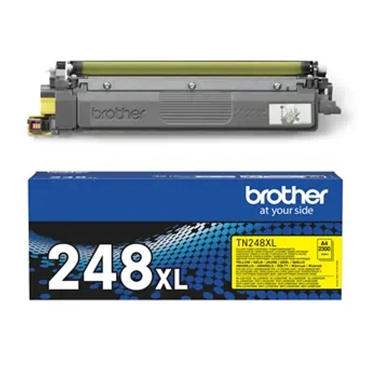 Brother TN248XL Amarillo Cartucho de Toner Original - TN248XLY 1