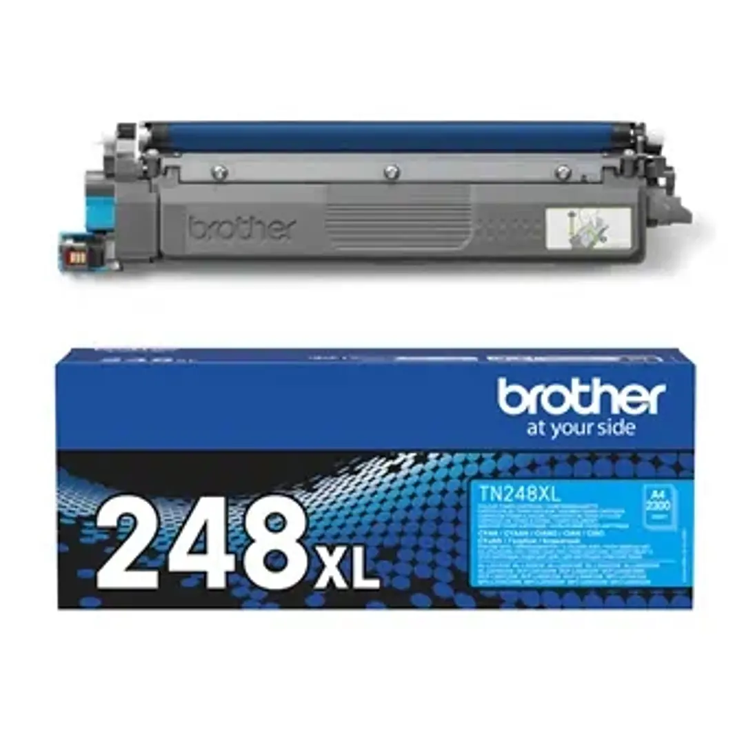 Brother TN248XL Cyan Cartucho de Toner Original - TN248XLC 1