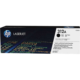 HP CF380A Negro Cartucho de Toner Original - 312A