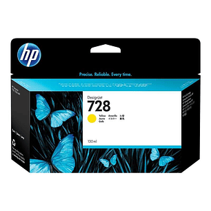 HP 728 Amarillo Cartucho de Tinta Original - F9J65A