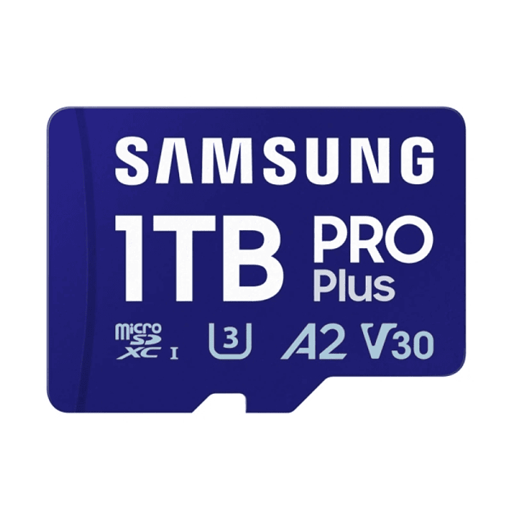 Samsung PRO Plus Tarjeta Micro SDXC 1TB UHS-I U3 A2 V30 Clase 10 con Adaptador SD 1