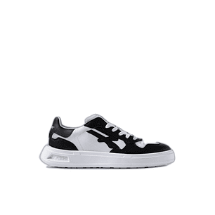 Upower Jaydon Calzado de Seguridad Bajo - Talla 47 - Proteccion OB SR, Diseño Ergonomico, Suela Antideslizante - Color Blanco/Negro