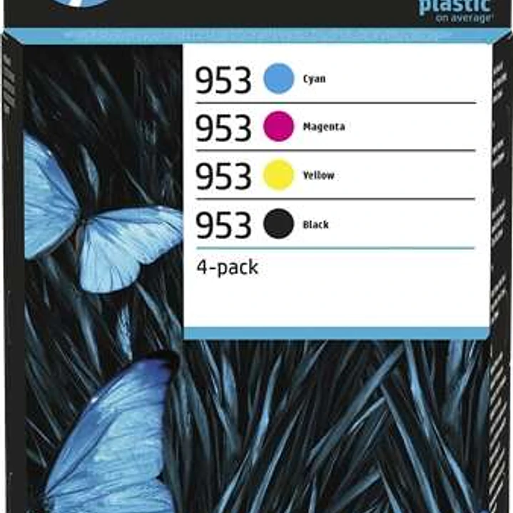 HP 953 Pack de 4 Cartuchos de Tinta Originales - 6ZC69AE 1