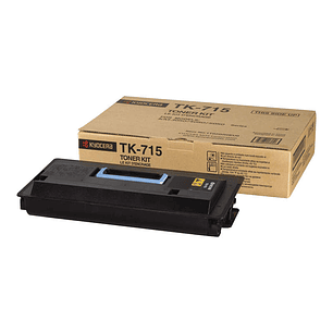 Kyocera TK715 Negro Cartucho de Toner Original - 1T02GR0EU0