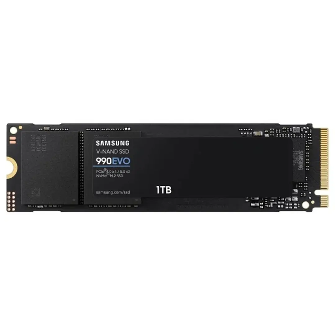 Samsung 990 EVO Disco Duro Solido SSD 1TB M.2 PCIe 4.0 x4, 5.0 x2 NVMe 2.0 1