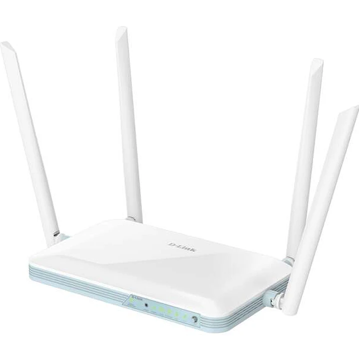 D-Link Eagle Pro AI N300 WiFi Smart Router - Hasta 300Mbps - 4 Puertos LAN 10/100Mbps y 1 Puerto WAN 10/100Mbps - 4 Antenas Externas 1