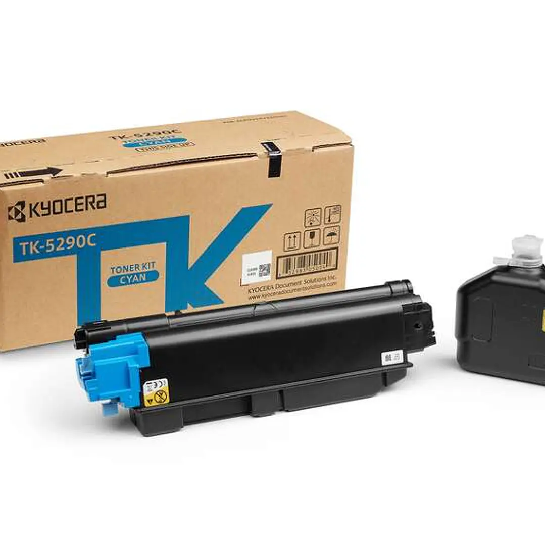 Kyocera TK5290 Cyan Cartucho de Toner Original - 1T02TXCNL0/TK5290C 1