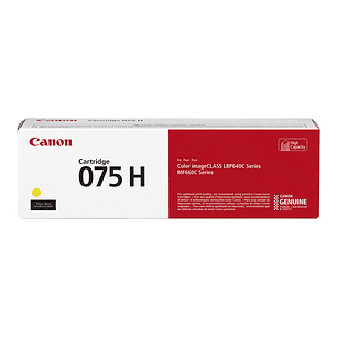 Canon 075H Amarillo Cartucho de Toner Original - 6366C002