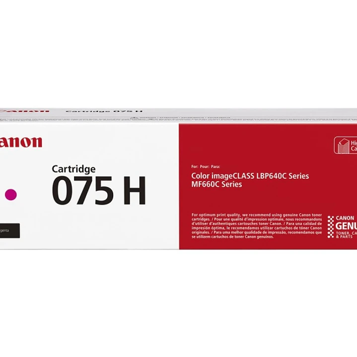 Canon 075H Magenta Cartucho de Toner Original - 6367C002 1