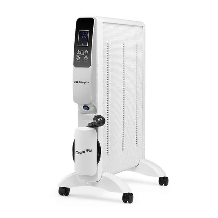 Orbegozo RMW 1500 Radiador de Mica Inteligente - Potente y Eficiente - ConexionWifi - Display LED - Control Remoto - Temporizador - Proteccion Antivue 1