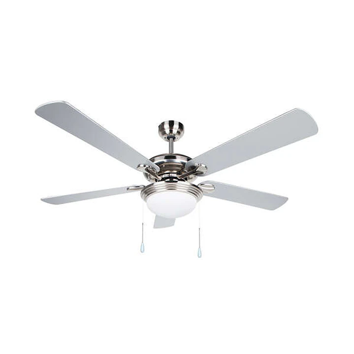 Orbegozo CP 83132 Ventilador de Techo con Luz - Silencioso y Eficiente - 5 Aspas Reversibles - 3 Velocidades de Ventilacion - Ideal para Climatizar Cu 1
