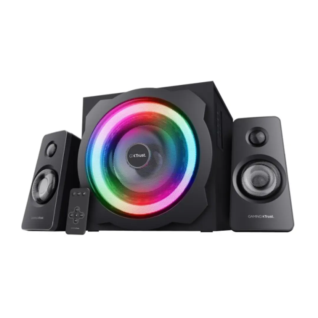 Trust Altavoces GXT 629 Tytan 2.1 60W - Entrada y Salida Jack 3.5mm - Color Negro 1