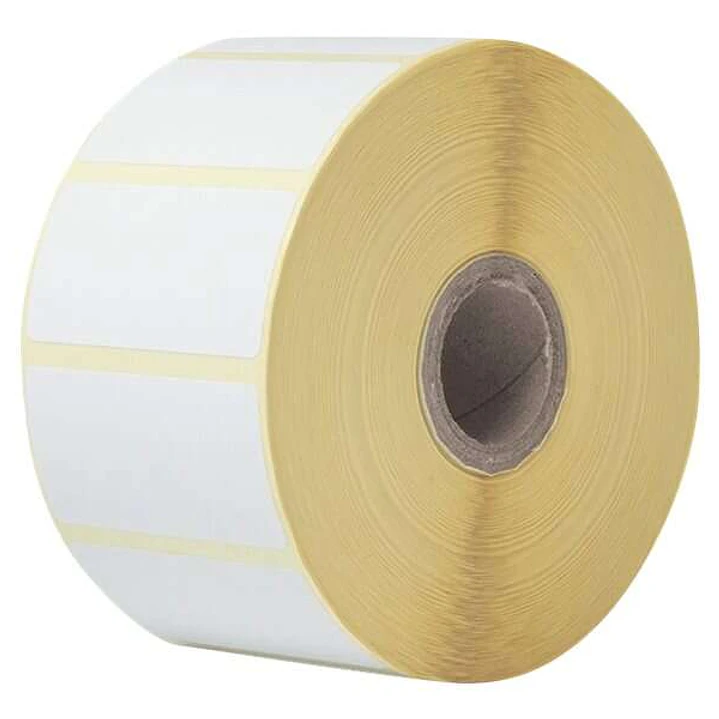 Brother BDE1J026051102 - Pack de 16 Rollos de Etiquetas Precortadas Originales - 51x26mm - 1900 Etiquetas 1