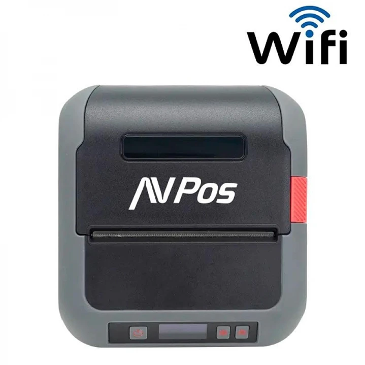 AVPos AVP-MLP900W Impresora Termica Portatil de Etiquetas con Funda - Resolucion 203 DPI - Velocidad 70 mm/s - USB y Wifi - Color Negro 1