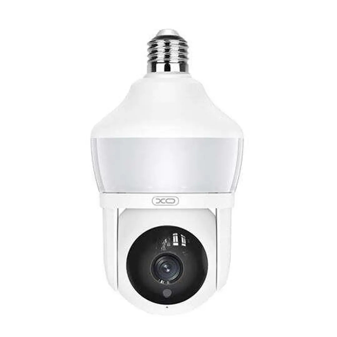 XO Camara de Seguridad Wifi 3mpx - Deteccion de Movimiento 0-12m - Vision Nocturna - Intercomunicador Bidireccional - Grabacion en Bucle - Rotacion 35 1
