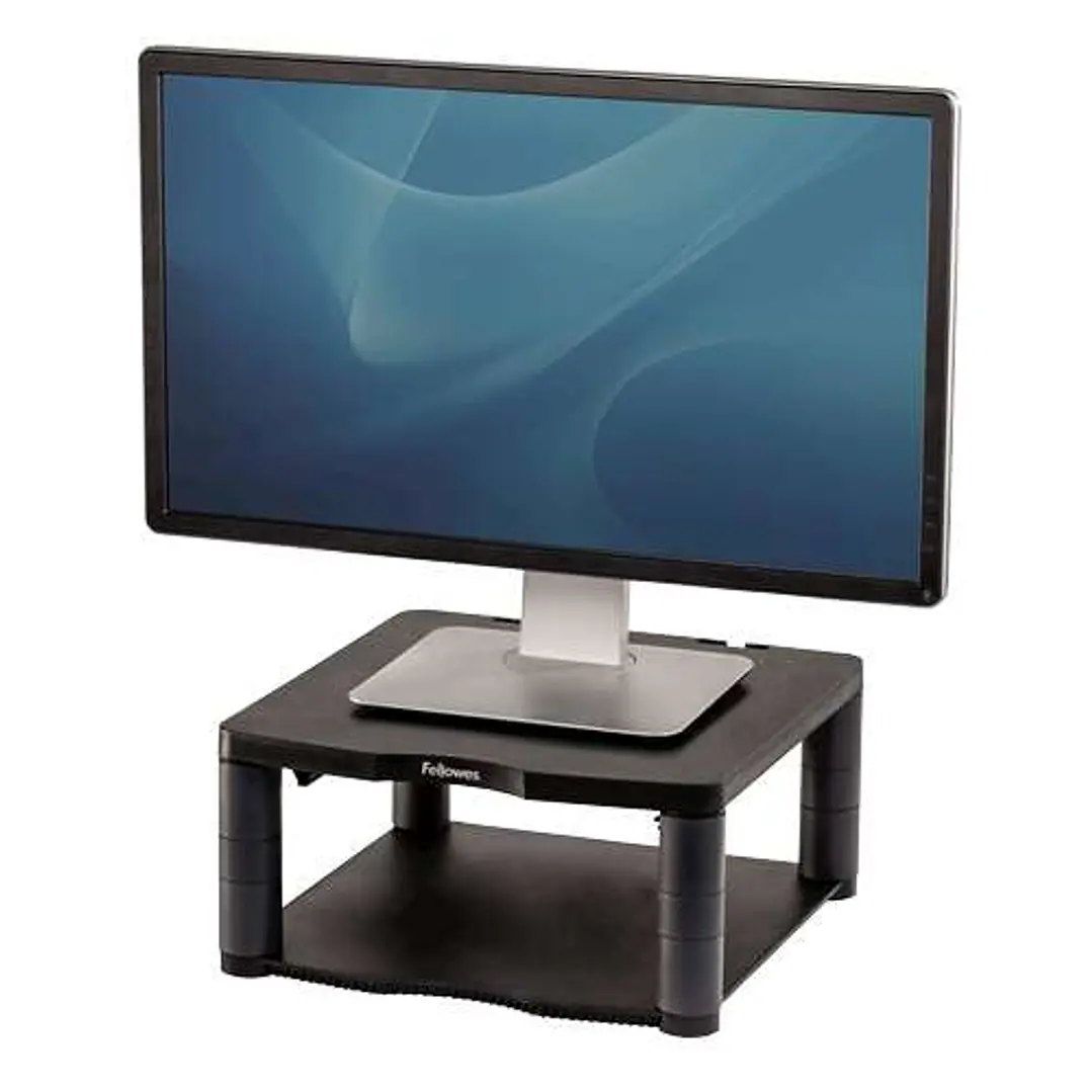 Fellowes Soporte para Monitor Premium - Ajustable en 5 Alturas - Hasta 36kg - Color Grafito 1