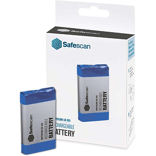 Safescan LB-205 Bateria Recargable - para Safescan 6165/6185 - Duracion Prolongada - Recargable - Facil de Instalar