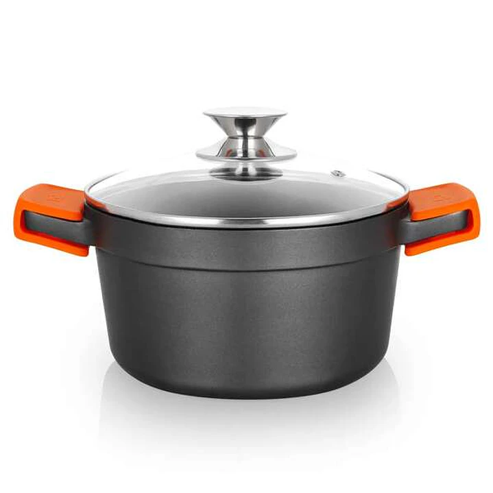 Orbegozo CDH 3020 - Cacerola de Aluminio Fundido Resistente - Versatilidad y Seguridad en la Cocina - Antiadherente y Apta para Todo Tipo de Fuegos -  1