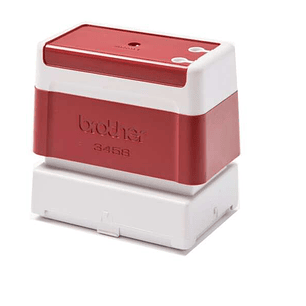 Brother PR3458R6P Pack de 6 Monturas de Sellos Originales - 34x58mm - Color Rojo