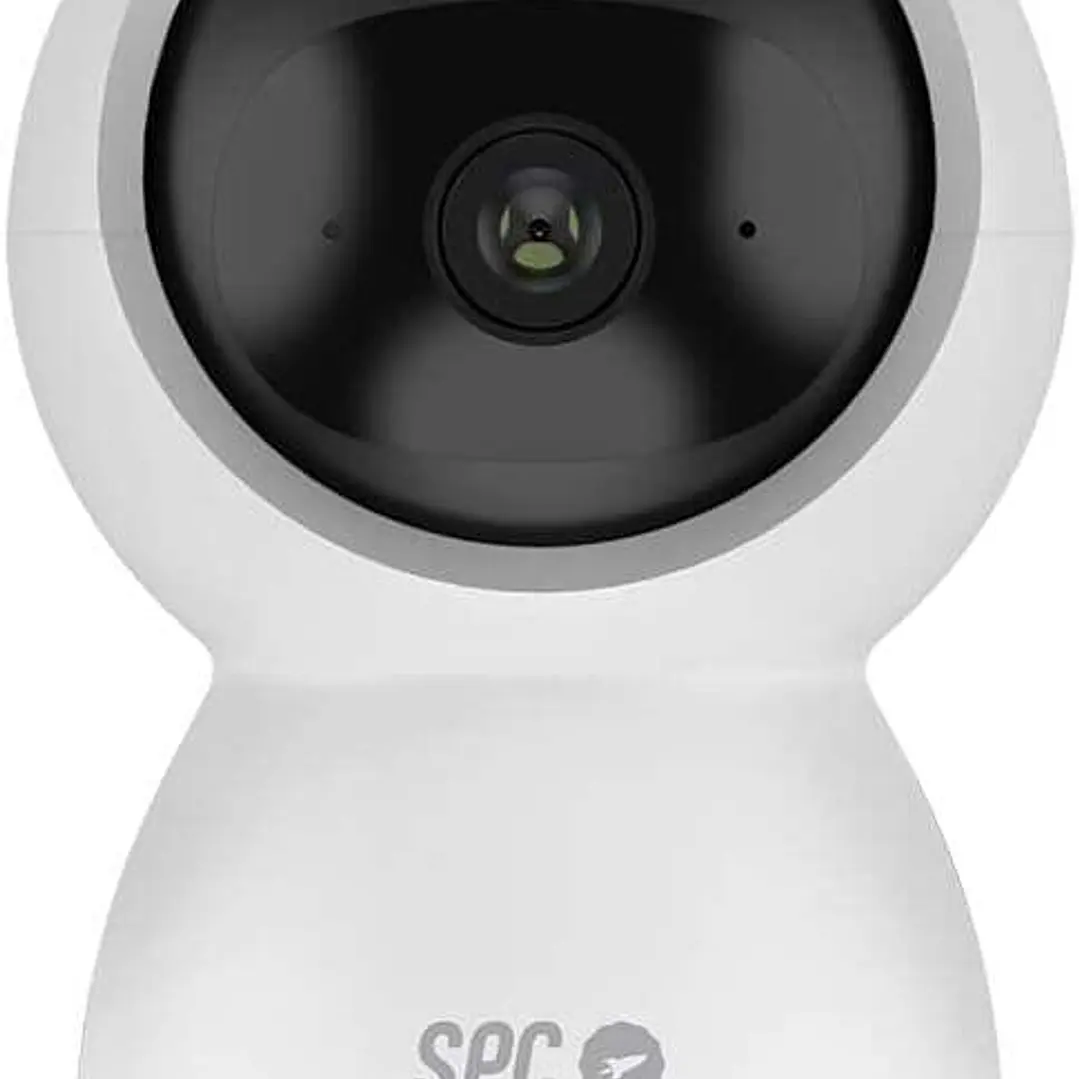 SPC Lares 360 Camara de Vigilancia Wifi - Giro 360º - Full HD 1080P - Seguimiento de Personas - Vision Nocturna - Diseño Discreto - Control desde tu S 1