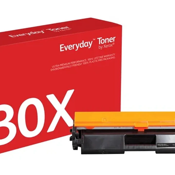 Xerox Everyday HP CF230X Negro Cartucho de Toner Generico - Reemplaza 30X 1