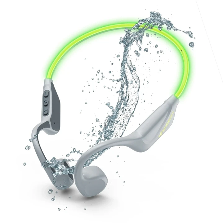 Energy Sistem VibeWave Auriculares Deportivos - Bluetooth 5.4 - Conexion Multipunto - Proteccion Contra Sudor y Salpicaduras - Diadema de Goma Secure- 1