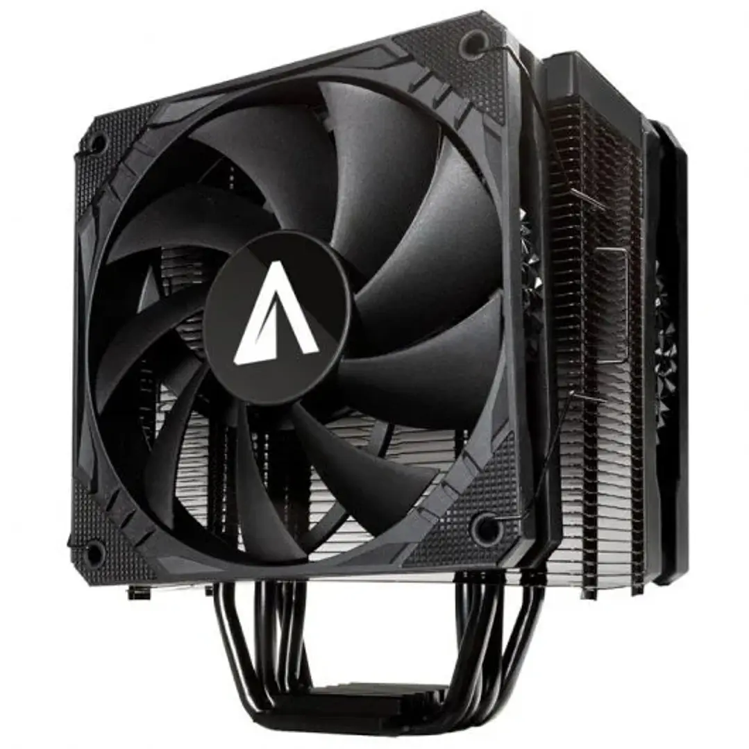 Abysm Gaming Snow IV Ventilador CPU 120mm con Disipador 4 Heatpipes - Velocidad Max. 1600rpm - Color Negro 1