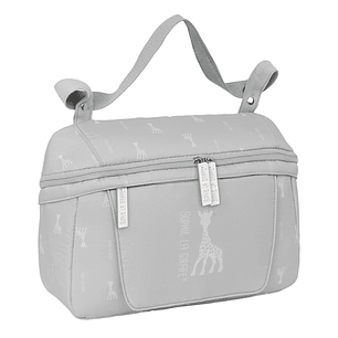 Safta Sophie la Girafe Mum Bolso de 7.82L - Adaptable al Carrito - Cremallera - Bolsillo para Toallitas - Interior Forrado - Bolsillo Trasero - Bolsil