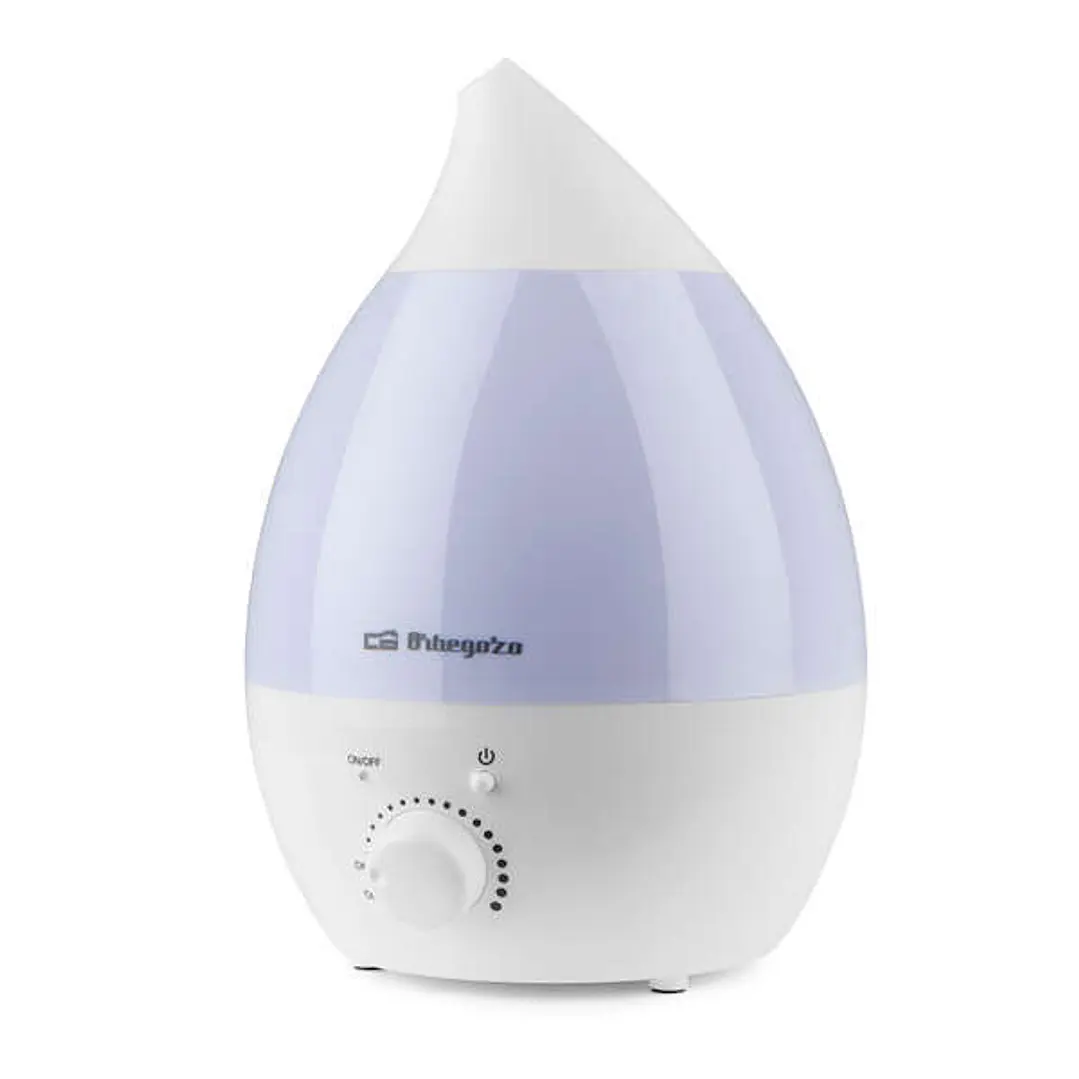 Orbegozo HU 2013 a Humidificador de Vapor Frio - Purifica el Aire - Regula la Humedad y Cuida tu Piel - Luces de Siete Colores para Relajacion - Funci 1