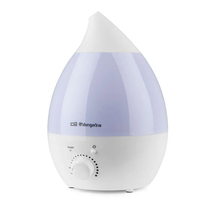 Orbegozo HU 2013 a Humidificador de Vapor Frio - Purifica el Aire - Regula la Humedad y Cuida tu Piel - Luces de Siete Colores para Relajacion - Funci 1