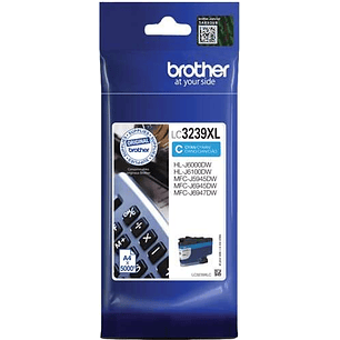 Brother LC3239XL Cyan Cartucho de Tinta Original - LC3239XLC