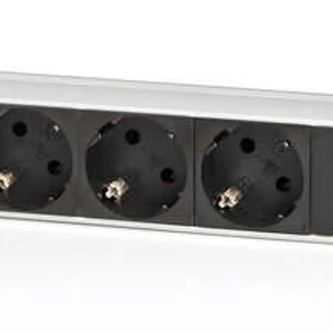 Salicru Regleta SPS PDU Unidad de Distribucion de Energia - 4 Tomas Schuko y 6 Tomas IEC C13 - Color Negro 1