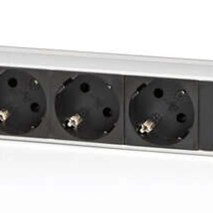 Salicru Regleta SPS PDU Unidad de Distribucion de Energia - 4 Tomas Schuko y 6 Tomas IEC C13 - Color Negro 1