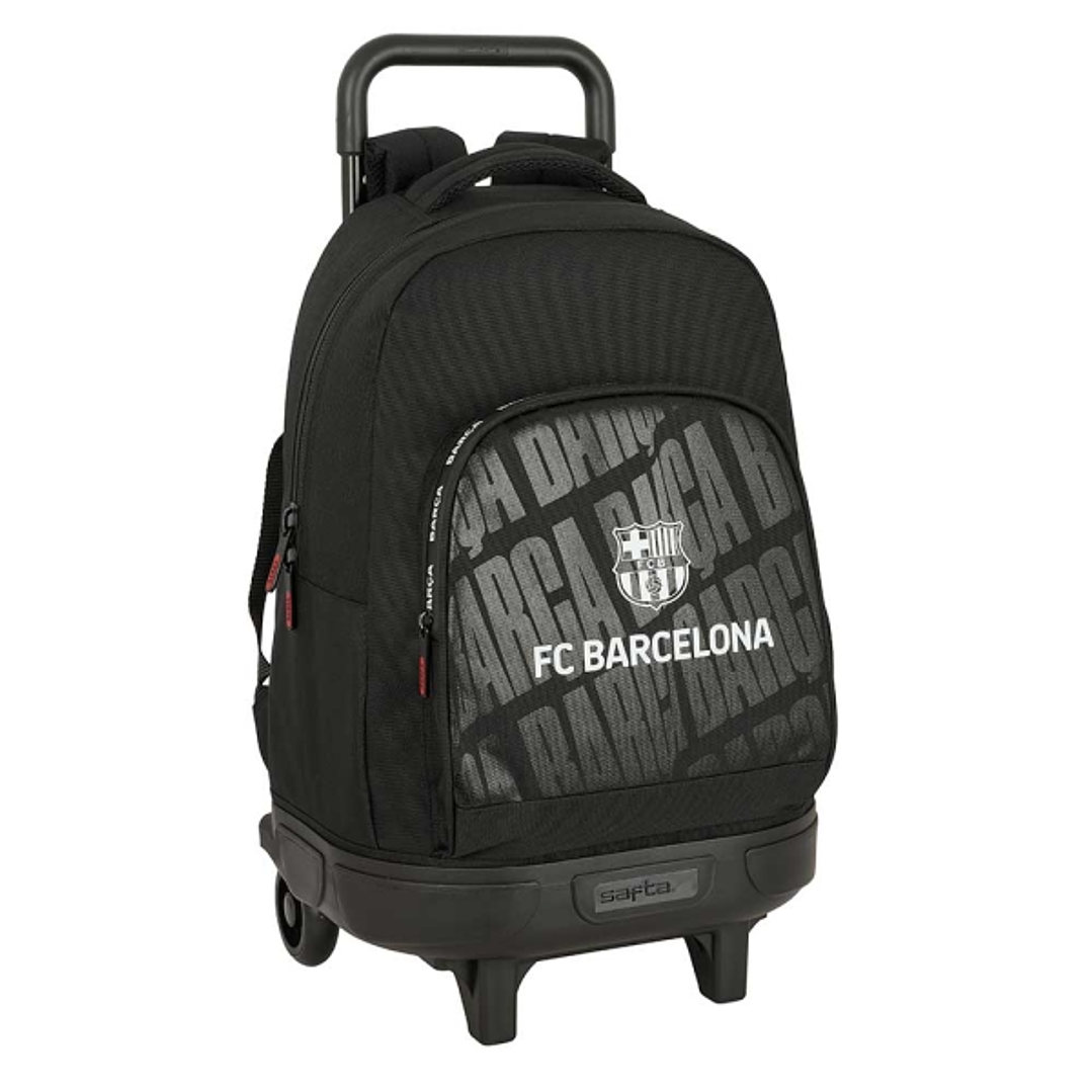 Safta F.C.Barcelona Mochila con Carro - Extraible - Bolsillo Frontal - Portabotellas - Tirador Doble - Hombreras Acolchadas - Asa Acolchada - Tarjeta  1