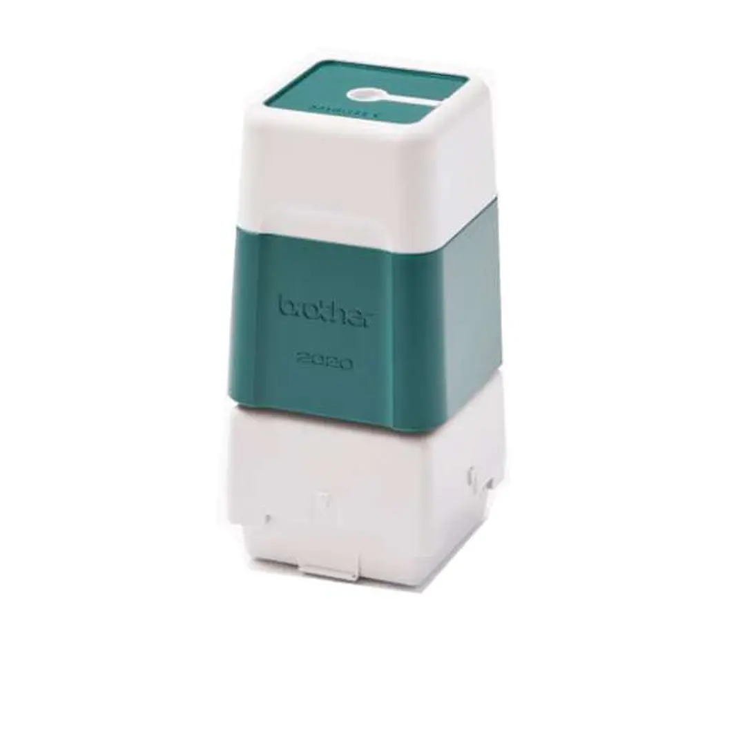 Brother PR2020G6P Pack de 6 Monturas de Sellos Originales - 20x20mm - Color Verde 1
