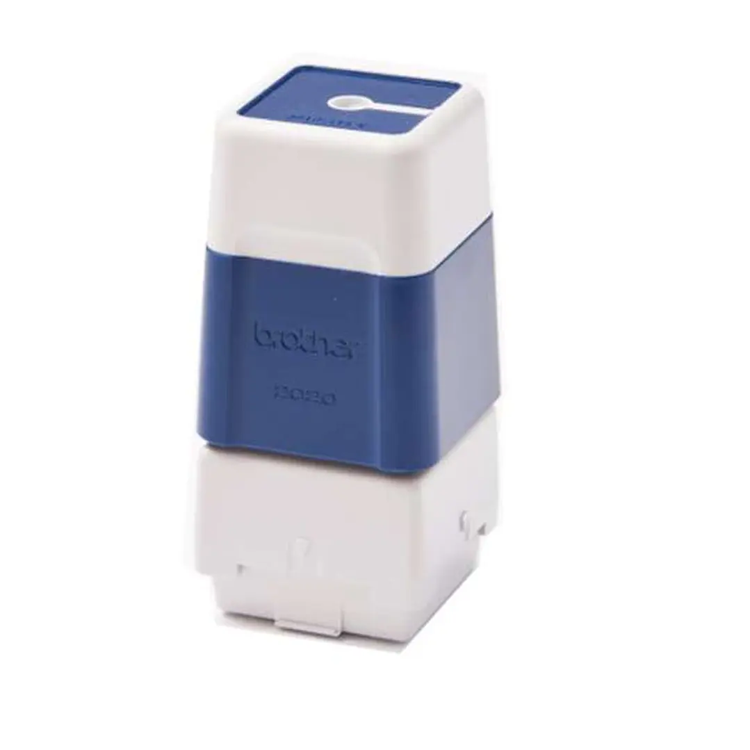 Brother PR2020E6P Pack de 6 Monturas de Sellos Originales - 20x20mm - Color Azul 1