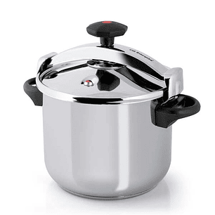 Orbegozo HPL 4070 Olla Clasica a Presion - Seguridad y Practicidad Garantizadas - Capacidad de 4 Litros - Regulacion de Presion Interna - Fondo Apto p
