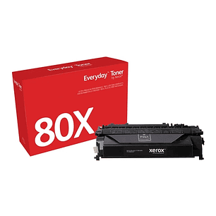 Xerox Everyday HP CF280X Negro Cartucho de Toner Generico - Reemplaza 80X